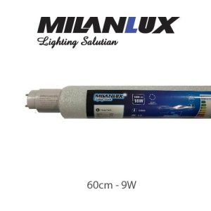 TUBO LED T8 60CM 9W FRIO MILANLUX