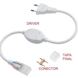 CONECTOR PARA CINTA LED 220V FRIA