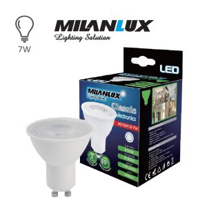 LAMPARA LED DICRO 7W GU10 CALIDA MILANLUX