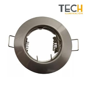 SPOT EMBUTIR DICRO FIJO REDONDO NIQUEL