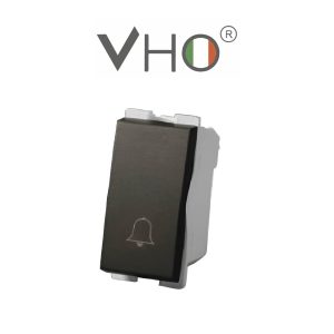 MODULO VHO PULSADOR TIMBRE 16A GRAFITO