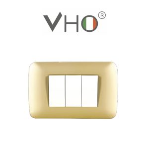 PLAQUETA VHO 3 MOD CHAMPAGNE BRILLANTE