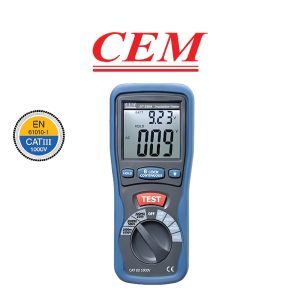 MEGOHMETRO 125/250/500/1000V-4000 CEM DT-5505