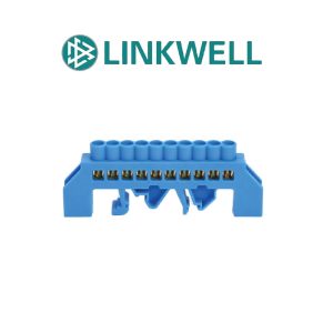 BARRA  NEUTRO  8 T AZUL RIEL DIN RMB8B