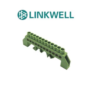 BARRA TIERRA 12 T VERDE RIEL DIN RMB12G