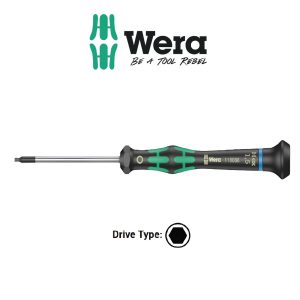 DESTORNILLAD P/USO ELECTRONICO HEXAG WERA 118066