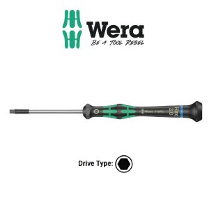 DESTORNILLADORES P/ USO ELECT. HEXAGON. 118072 WER