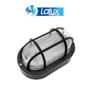 TORTUGA OVAL CON REJA NEGRO LALUX