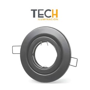 SPOT EMBUTIR DICRO REDONDO MOVIL GRAFITO