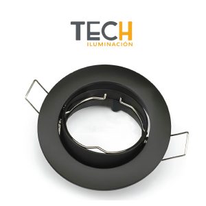 SPOT EMBUTIR DICRO MOVIL REDONDO NEGRO