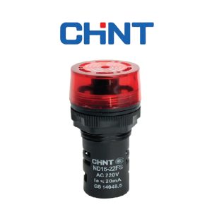 CHICHARRA 22MM BUZZER AC 220V ROJO ND16-LC CHINT