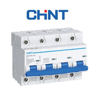 INTERRUPTOR RIEL DZ158 4P 100A 15KA CHINT