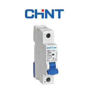 INTERRUPTOR RIEL NB1-63 1P 20A 6KA CHINT