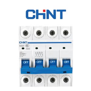 INTERRUPTOR RIEL NB7 4P 20A 6KA CHINT