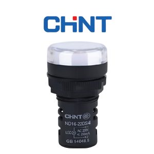 PILOTO 22X52 MM 24V DC BLANCO ND16 CHINT