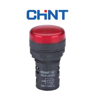 PILOTO 22X52 MM 110V DC/AC ROJO ND16 CHINT