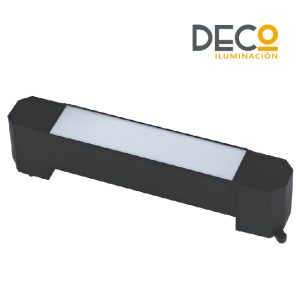 APLIQUE LED 10W PARA RIEL NEGRO CALIDO