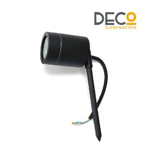 SPOT JARDIN C/PINCHO GU10 NEGRO