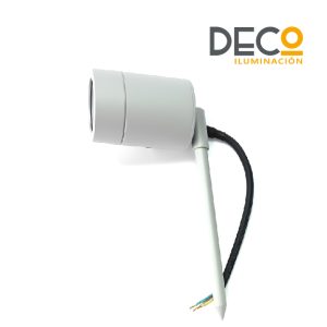 SPOT JARDIN C/PINCHO GU10 GRIS