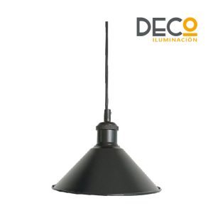 CAMPANA NEGRA E27  BD010