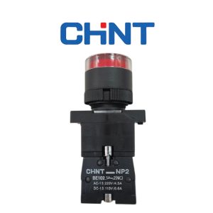 PULSADOR NC ROJO LED 24V NP2-EW3462 CHINT