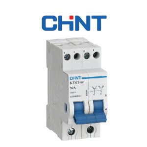 TRANSFERENCIA DOBLE VIA RIEL 2P 32A NZK2-32 CHINT