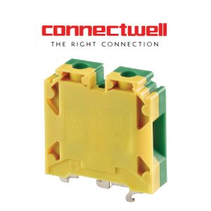 BORNERA TIERRA P/ RIEL DIN 35MM AMA/V - CGT35U