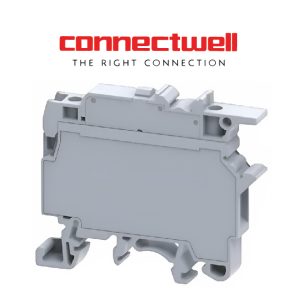 BORNERA PORTA FUSIBLE P/RIEL 4MM - CF4U