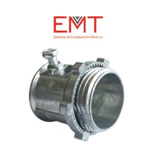 CONECTOR CON TUERCA 3/4”EMT