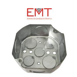 CAJA REGISTRO REDONDA 3/4” 101MM X 47MM EMT
