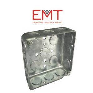 CAJA REGISTRO 3/4” 1” 101MM X 101MM X 54MM EMT
