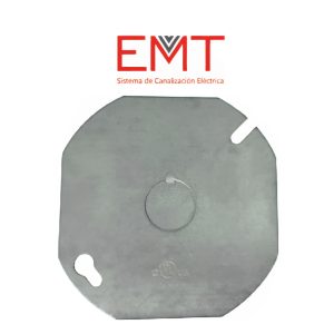 TAPA CAJA REGISTRO REDONDA 101MM EMT C/TORNILLERÍA