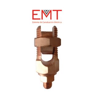 CLEMA TOMA TIERRA 2 CABLE 50MM EMT