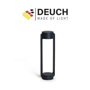 BOLARDO DE JARDIN OLI NEGRO 13W DEUCH