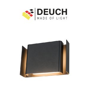 APLIQUE DE PARED GHOST NEGRO 14W DEUCH