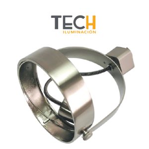 SPOT PARA RIEL AR111 NIQUEL