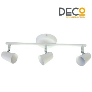 SPOT C/VARAL BLANCO 3GU10