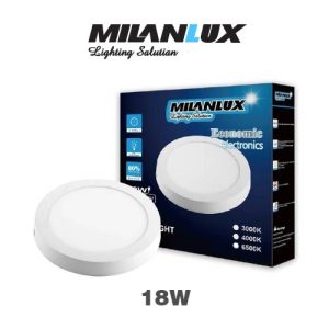 PLAFON LED 18W REDONDO CALIDO MILANLUX