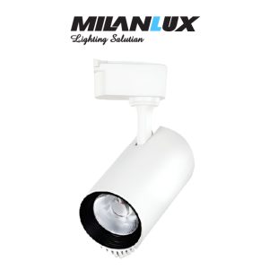 SPOT LED 20W CALIDO PARA RIEL BLANCO MILANLUX