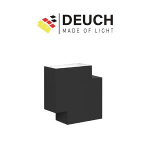 APLIQUE LED BID 6W LITHE CALIDO NEGRO DEUCH