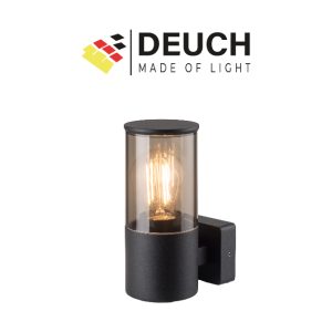 APLIQUE PARED E27 ELISS NEGRO DEUCH