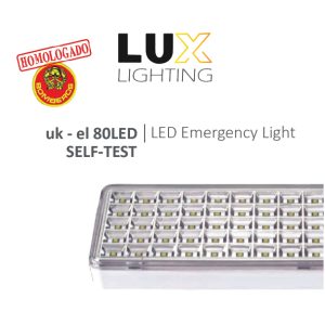 LUZ DE EMERGENCIA 80 LED AUTOTEST LUX LIGHT