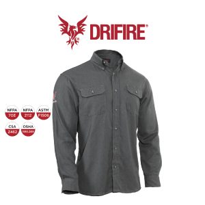 CAMISA VENTILADA IGNIFUGA T. LG GRIS DRIFIRE DH FR