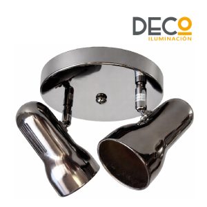 SPOT MEGA CON BASE GRAFITO 2E27