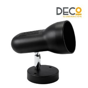 SPOT MEGA C/BASE NEGRO E27