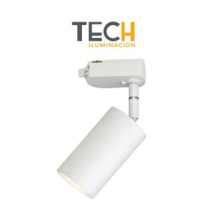 SPOT PARA RIEL DICRO GU10 BLANCO