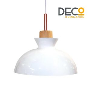 COLGANTE DINO BLANCO MADERA
