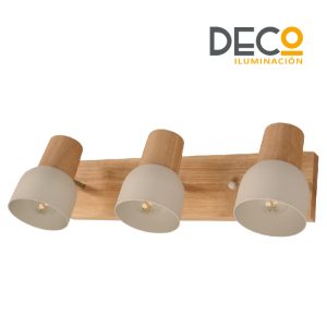 SPOT WOOD BLANCO 3E27