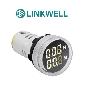 INDICADOR DE HORAS LED 22MM 220V BLANCO AD16-22HRW