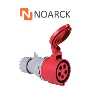 ACOPLE 3P+T 63A 400V 6H ROJO IP44 - QX1241